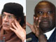 Le colonel Kadhafi et Laurent Gbagbo. 

		(Photos: AFP, montage: RFI)