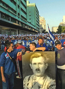 Les Cubains ont manifesté en masse contre les nouvelles mesures américaines. 

		(Photo : AFP)