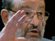 Le romancier, essayiste et professeur italien, Umberto Eco. 

		(Photo: AFP)