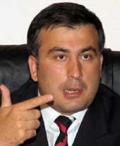 Le président géorgien Mikhaïl Saakashvili. 

		(Photo: AFP)