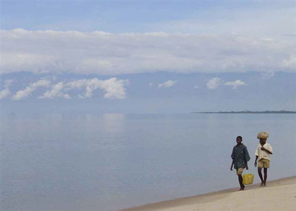 Le lac Tanganika à Bujumbura 

		(Photo : Carine Frenk/RFI)