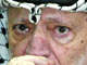 Yasser Arafat face à la crise. 

		(Photo : AFP)