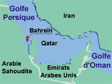 Depuis plus de cinquante ans, le Bahreïn abrite la V<SUP>e</SUP> flotte américaine. 

		DR
