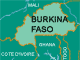 Carte du Burkina Faso et des pays voisins 

		N.G/RFI