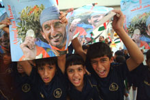 L'Emirati Ahmed Al-Maktoum a reçu un accueil triomphal de retour dans son pays. 

		(Photo : AFP)