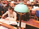 Les lecteurs de la Bibliothèque nationale de France risquent de consulter des ouvrages mutilés.(Photo : AFP)