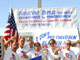 A Miami, les membres de la communauté cubaine ont manifesté contre les dernières mesures du gouvernement Bush, le 17 juillet.(Photo : AFP)