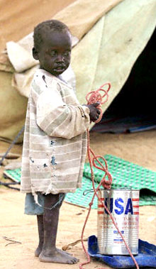 Les pays arabes ont décidé de venir au secours des réfugiés soudanais. 

		(Photo : AFP)