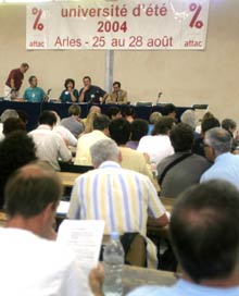 Les universités d'été sont le rendez-vous de la rentrée pour les partis et mouvements politiques. 

		(Photo : AFP)