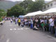 Des files d’attente parfois longues de plusieurs centaines de mètres se sont formées devant les bureaux de vote à Caracas.(Photo : Manu Pochez/RFI)