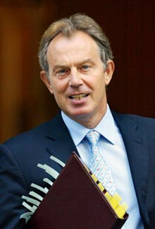 Tony Blair a réussi à éviter une mise en cause des délégués travaillistes sur la question irakienne. 

		(Photo : AFP)
