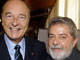 Jacques Chirac et Luis Inacio Lula da Silva.(Photo: AFP)