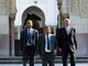 Les trois délégués du CFCM ont quitté la France à l'issue d'une prière à la mosquée de Paris. 

		(Photo : AFP)