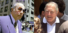 Le juge Guzman et Pinochet. 

		(Photo : AFP)