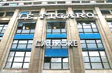 Le siège du <i>Figaro</i>, à Paris. 

		(Photo: AFP)