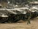 Une centaine de chars israéliens se sont positionnés dans le nord de la bande de Gaza pour une durée indéterminée. 

		(Photo : AFP)