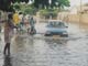 Dans la banlieue est de la capitale, le quartier de Kagnikopé est sous 50 cm d'eau.(Photo : Guy Mario/ RFI)