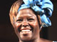 Wangari Maathai, prix Nobel de la paix 2004. 

		(Photo: AFP)