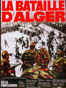 Le film "La bataille d'Alger" diffusé par la télévision franco-allemande Arte le 4 novembre 2004 a longtemps été censuré en France. 

		