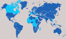 Francophonie: carte des pays-membres <a href="http://www.rfi.fr/actufr/articles/081/article_46281.asp" target="_blank">(cliquer pour agrandir)</a> 

		DR