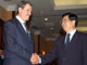 Vicente Fox et Hu Jintao. 

		(Photo : AFP)