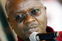 Avec plus de 63% des voix, Armando Guebuza a été déclaré officiellement le nouveau président de la République du Mozambique.
(Photo : AFP)