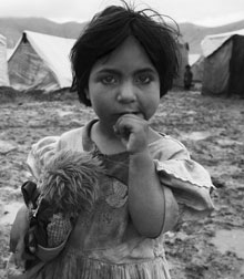 Quatre-vingt dix millions d'enfants dans le monde souffrent de graves privations alimentaires. 

		(Photo : Unicef)