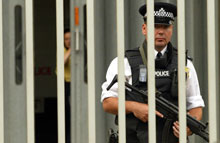Les 9 plaignants qui ont saisi les Law Lords, sont détenus dans la prison de Belmarsh. 

		(Photo : AFP)