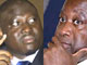 Laurent Gbagbo et Guillaume Soro. 

		(Photos: AFP)