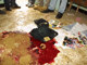 Massacre dans le village Chlef (janvier 2001).(Photo : AFP)