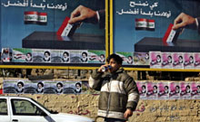 A 18 jours des élections générales en Irak, le pays est toujours en guerre.(Photo : AFP)
