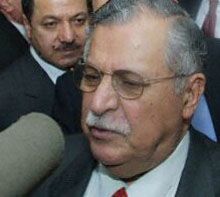 Le président Talabani a vivement reproché aux États arabes leur indifférence à l’égard de l'Irak.(Photo : AFP)