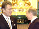 Viktor Iouchtchenko et Vladimir Poutine.(Photo: AFP)