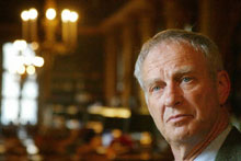 Le président de l'Académie des Sciences, Edouard Brézin.(Photo: AFP)