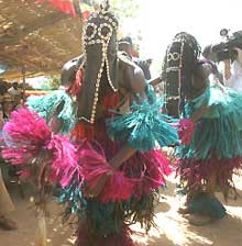 Mali: danses traditionnelles à Mopti.(Photo: AFP)