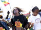 Des fans de Bob Marley sont rassemblés à Addis Abeba en Ethiopie pour un concert donné à l’occasion du soixantième anniversaire de la star décédée depuis vingt ans.(Photo : AFP)