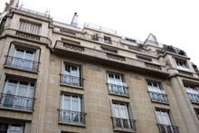 Façade de l'immeuble où Hervé Gaymard avait son appartement de fonction.(Photo: AFP)
