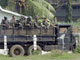 L'armée philippine renforce ses troupes après les affrontements, ces derniers jours avec les rebelles du Front national de libération moro.(Photo: AFP)