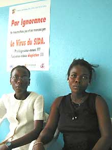 Campagne de dépistage du sida au Cameroun.(Photo: AFP)