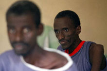 En Afrique de nombreux malades sont à la fois atteints de la tuberculose et du sida.(Photo: AFP)