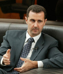 Bachar Al Assad est aujourd’hui un dirigeant assiégé et affaibli.(Photo : AFP)