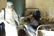 Comme avec Ebola, le pouvoir pathogène du virus de Marburg est important: 60% de mortalité chez l'homme.(Photo: AFP)