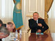 Le président du Kazakhstan, Noursoultan Nazarbayev, en mars 2005.(Photo: AFP)