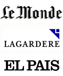 <EM>Le Monde</EM>, comme les autres grands quotidiens nationaux français, connaît incontestablement d’importantes difficultés financières.(Montage : RFI)