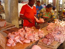 Le poulet africain n’est pas assez concurrentiel pour résister aux importations.(photo : www.agirici.org)