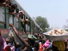 Le train express Dakar-Bamako qui relie les deux capitales plusieurs fois par semaine, est touché par des conflits sociaux.(Photo : AFP)