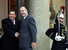 Le président vénézuélien Hugo Chavez tend à faire du pétrole une arme au service de sa stratégie internationale.(Photo : AFP)
