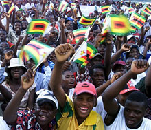 Six millions de Zimbabwéens doivent voter pour des élections législatives, et ce dans un climat relativement apaisé.(Photo : AFP)