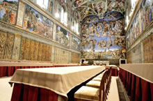 Le conclave se tient dans la chapelle Sixtine.(Photo: AFP)