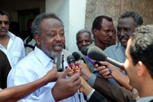 Omar Guelleh a été déclaré réélu à 100% des suffrages exprimés.AFP